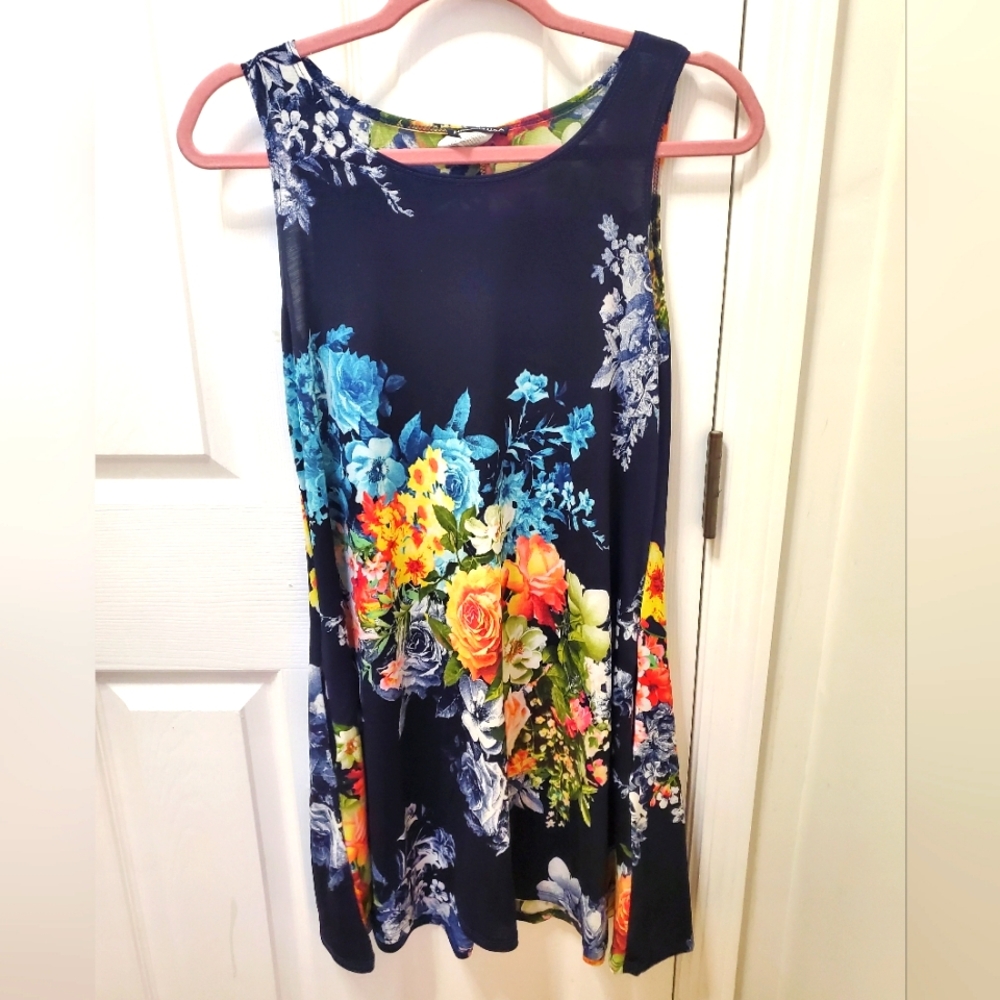 HEIMISH USA Floral Sleeveless Dress